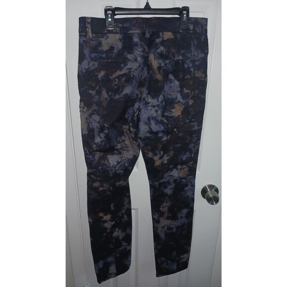 J BRAND Men's Trousers Pants 30 Hydrox Military‎ Slim Spero Print Purple Black - Picture 8 of 13